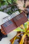 Zoozie Bags Cartera para Hombre en Piel Auténtica Color Tostado